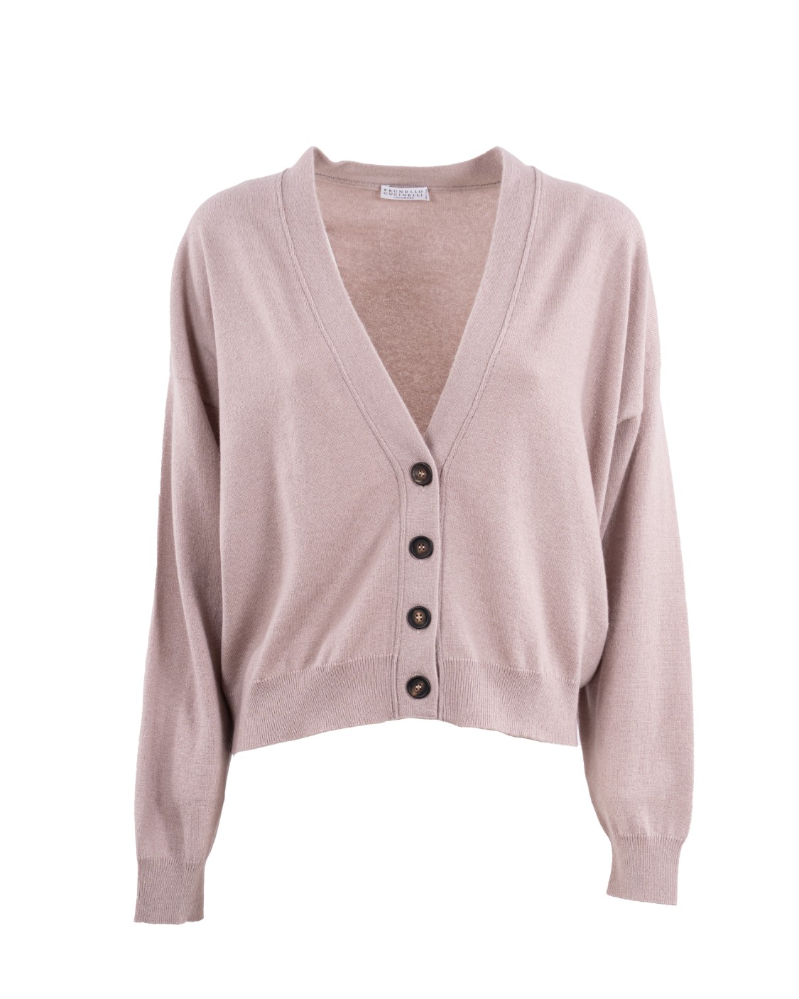 shop BRUNELLO CUCINELLI  Cardigan: Brunello Cucinelli cardigan in cashmere.
Chiusura con bottoni in corno.
Scollo a V.
Spalla abbassata.
Manica ampia.
Composizione: 100% CASHMERE.
Made in Italy.. M12170206-C9646 number 9617641